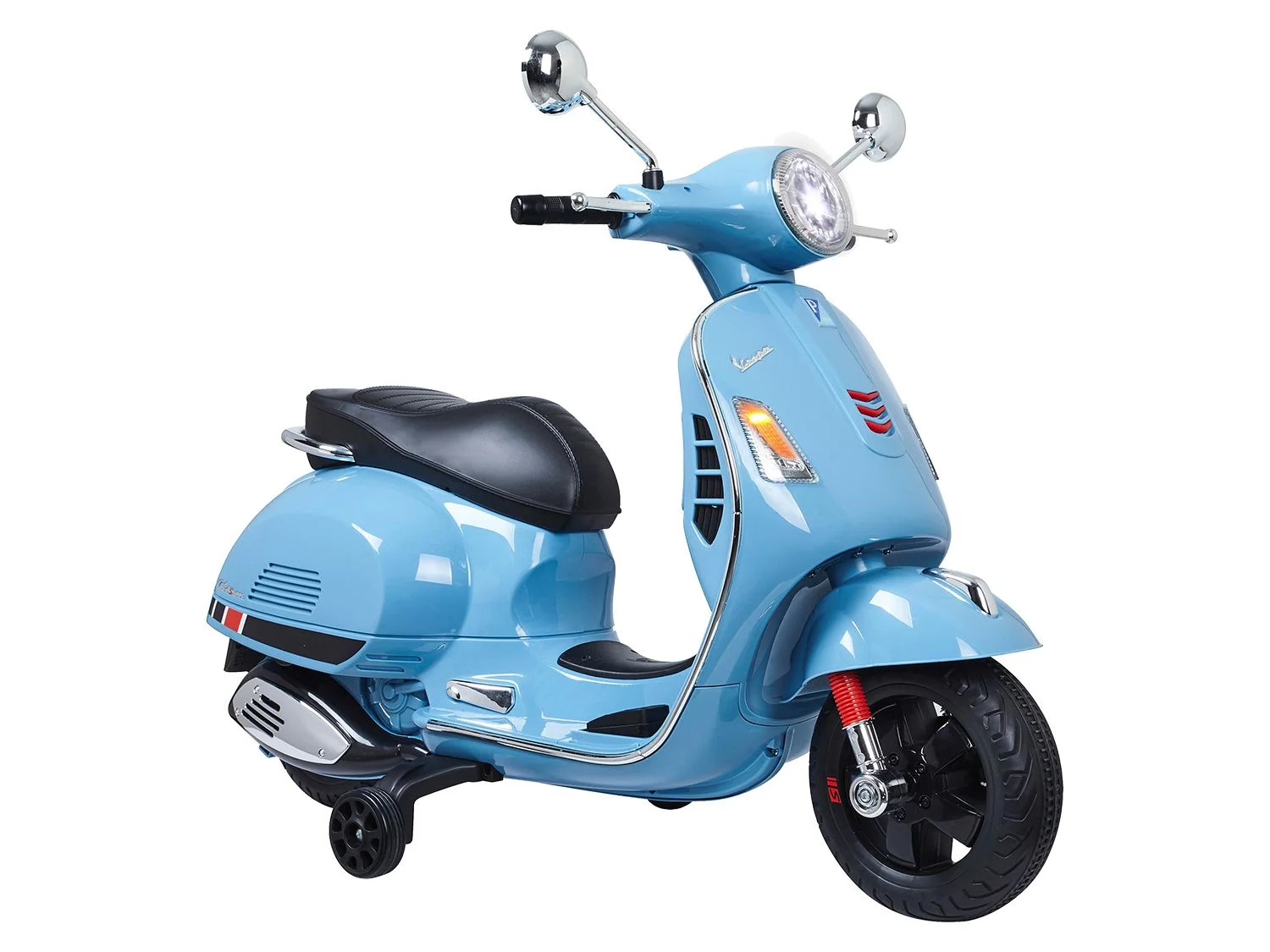JAMARA Zabawkowy skuter Ride-on »Vespa GTS 125«, minimotorek, od 3 lat (Niebieski) miniaturka