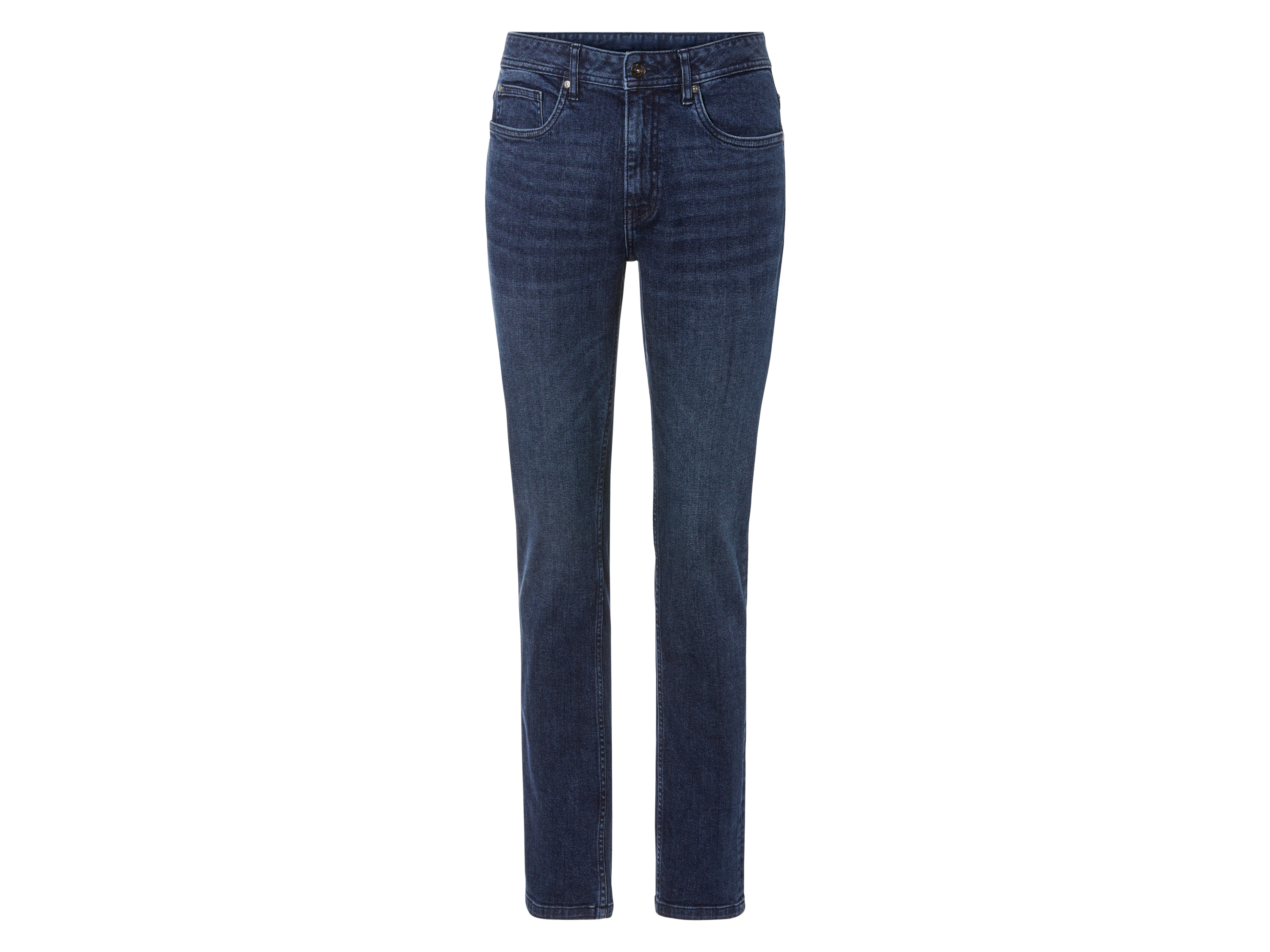 LIVERGY® Jeansy męskie bawełniane Slim Fit (Jasnoniebieski, 50 (34/32))