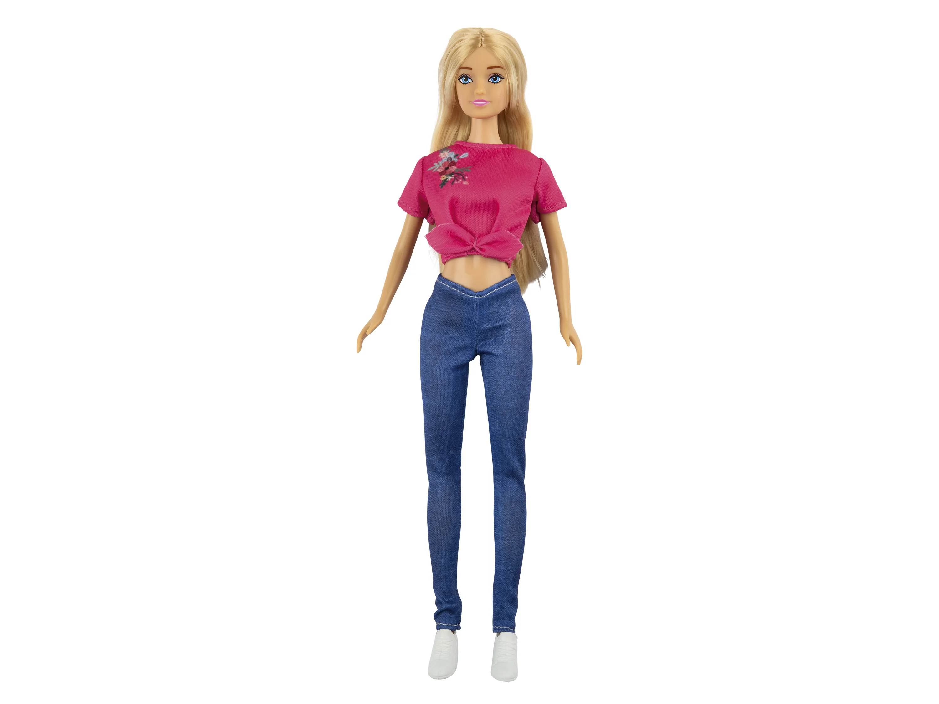 Playtive Lalka Stella Fashion Doll (Zestaw z rowerem)