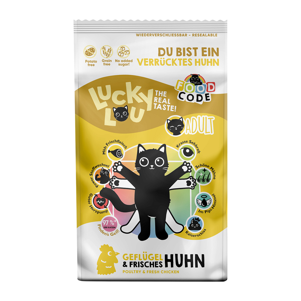 Lucky Lou Adult drób i kurczak - 1,7 kg
