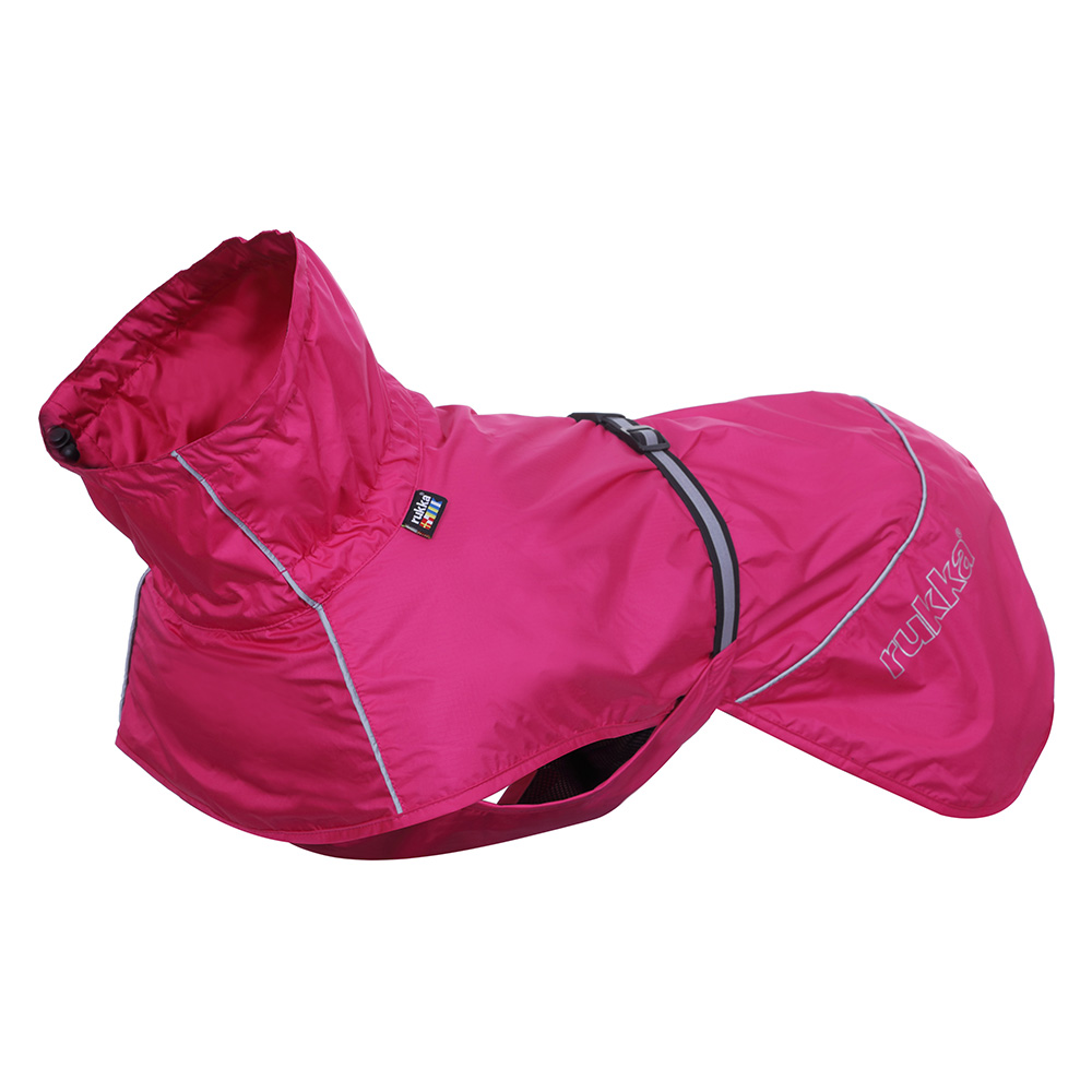 Rukka®, płaszcz przeciwdeszczowy Hase, różowy - Długość grzbietu - ok. 25 cm