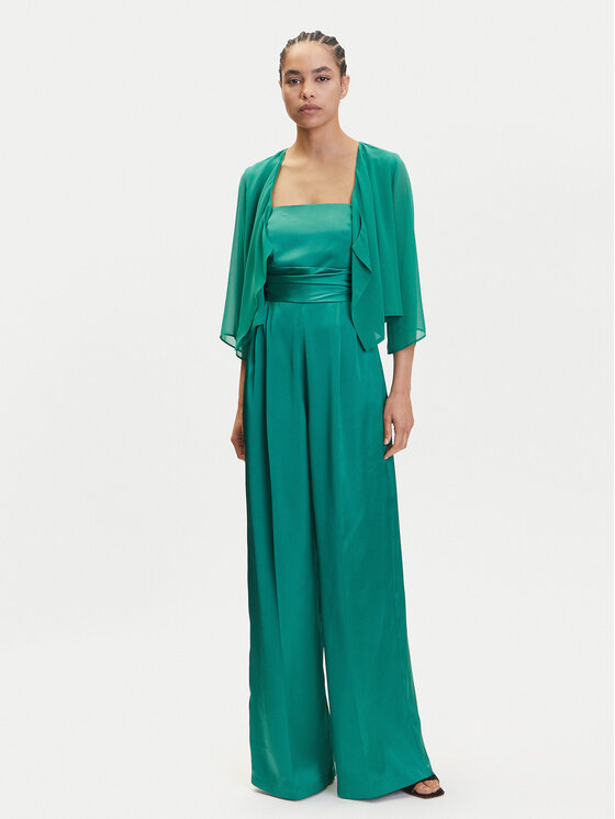 Marella Kombinezon Camilla 2515231022200 Zielony Regular Fit