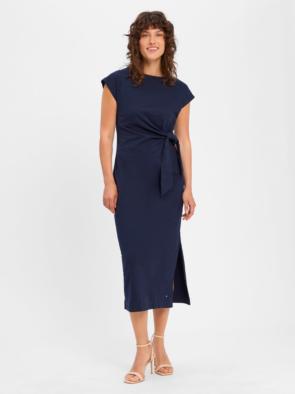 Tommy Hilfiger Sukienka damska Kobiety Bawełna niebieski, XS