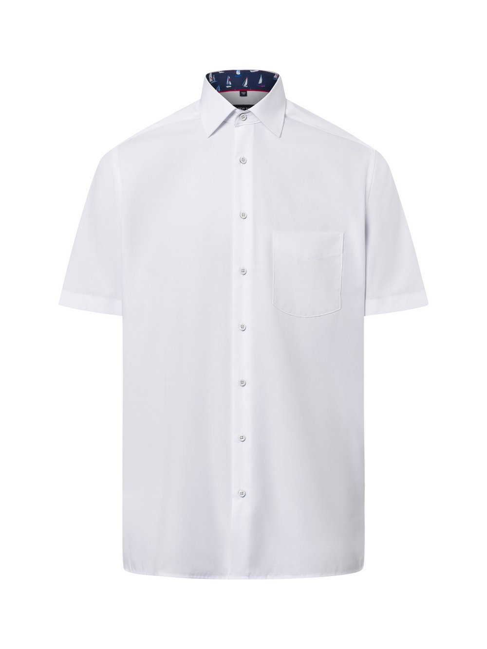 Andrew James Koszula męska - non-iron Mężczyźni Regular Fit Bawełna biały, 40
