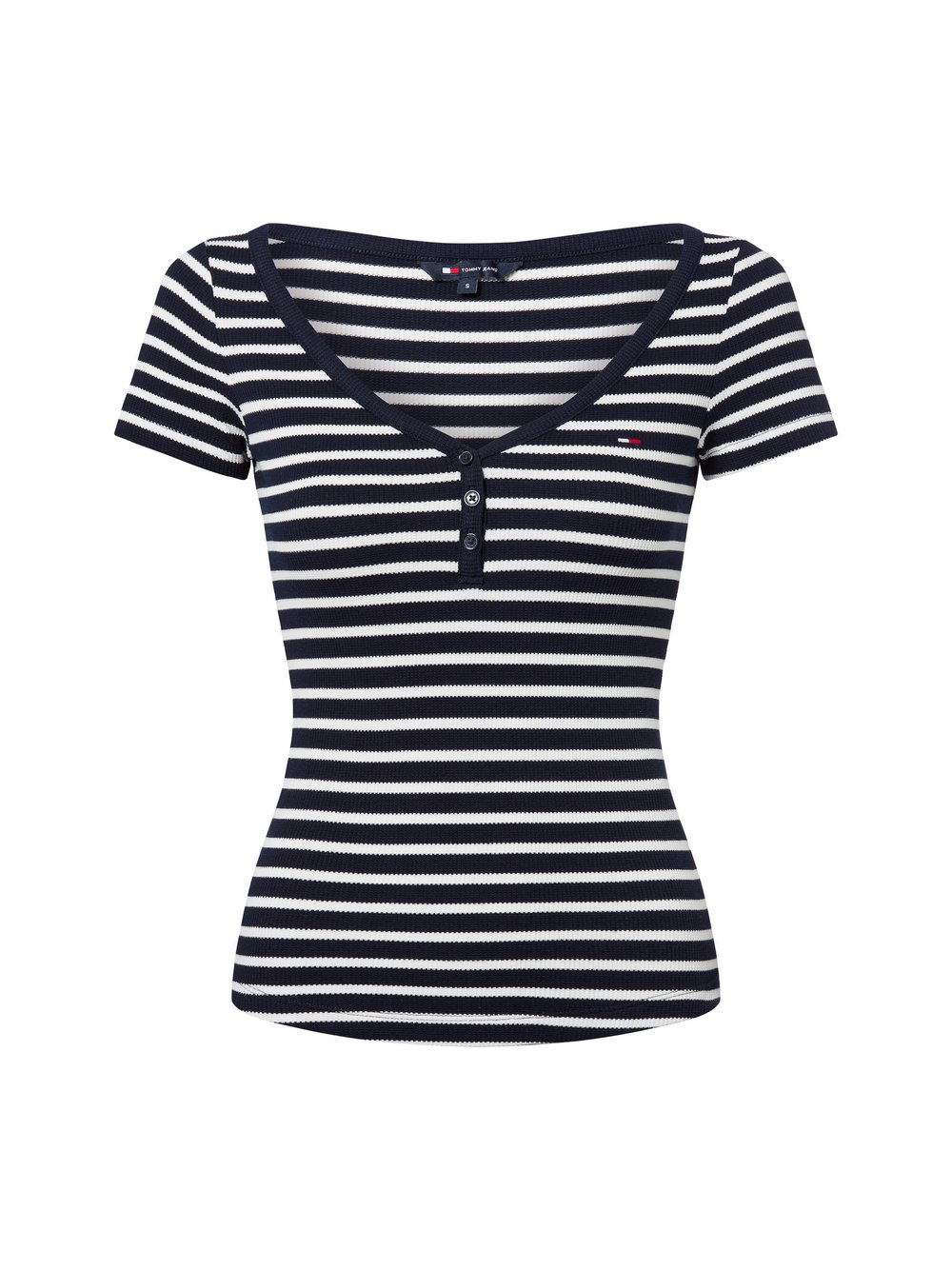 Tommy Jeans Koszulka damska Kobiety niebieski|biały, M