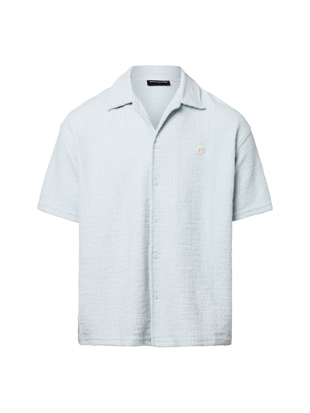 PEGADOR Męska koszula casual - Libco Mężczyźni Comfort Fit niebieski, L