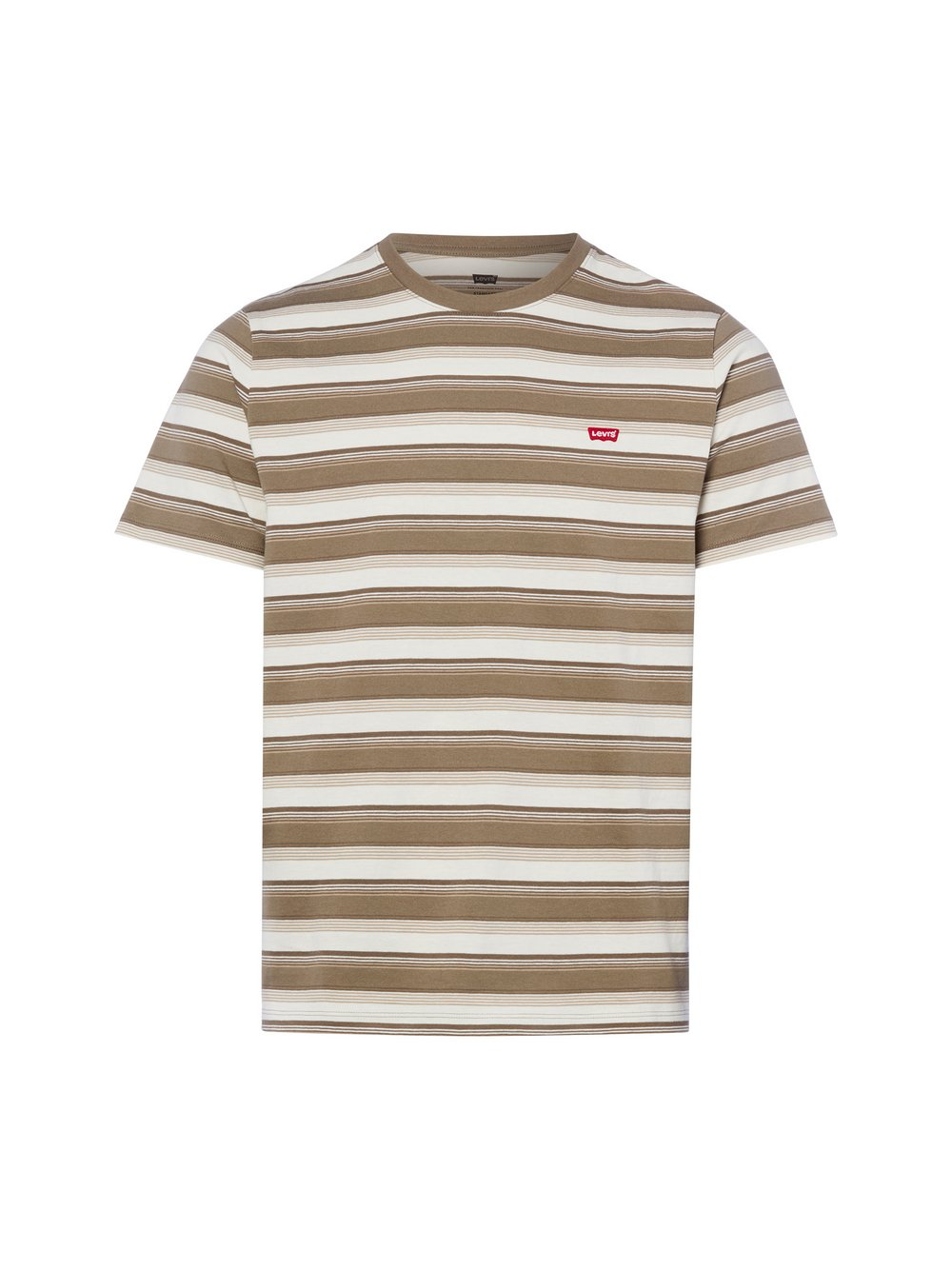 Levi's T-shirt męski Mężczyźni Dżersej zielony|biały, S