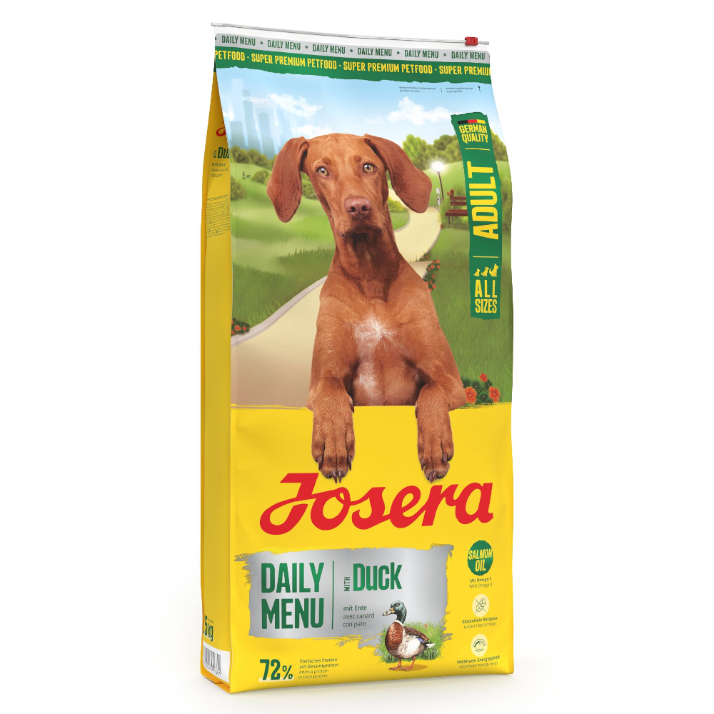 Josera Daily Menu Adult, kaczka - 12,5 kg