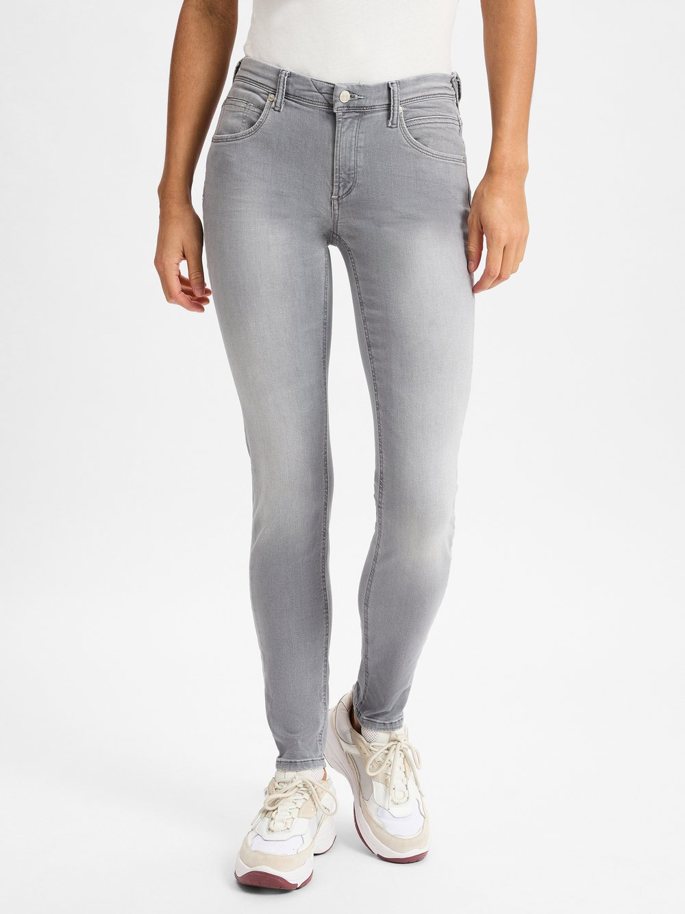 Marc O'Polo Denim Dżinsy - Alva Kobiety Bawełna szary, 28-32