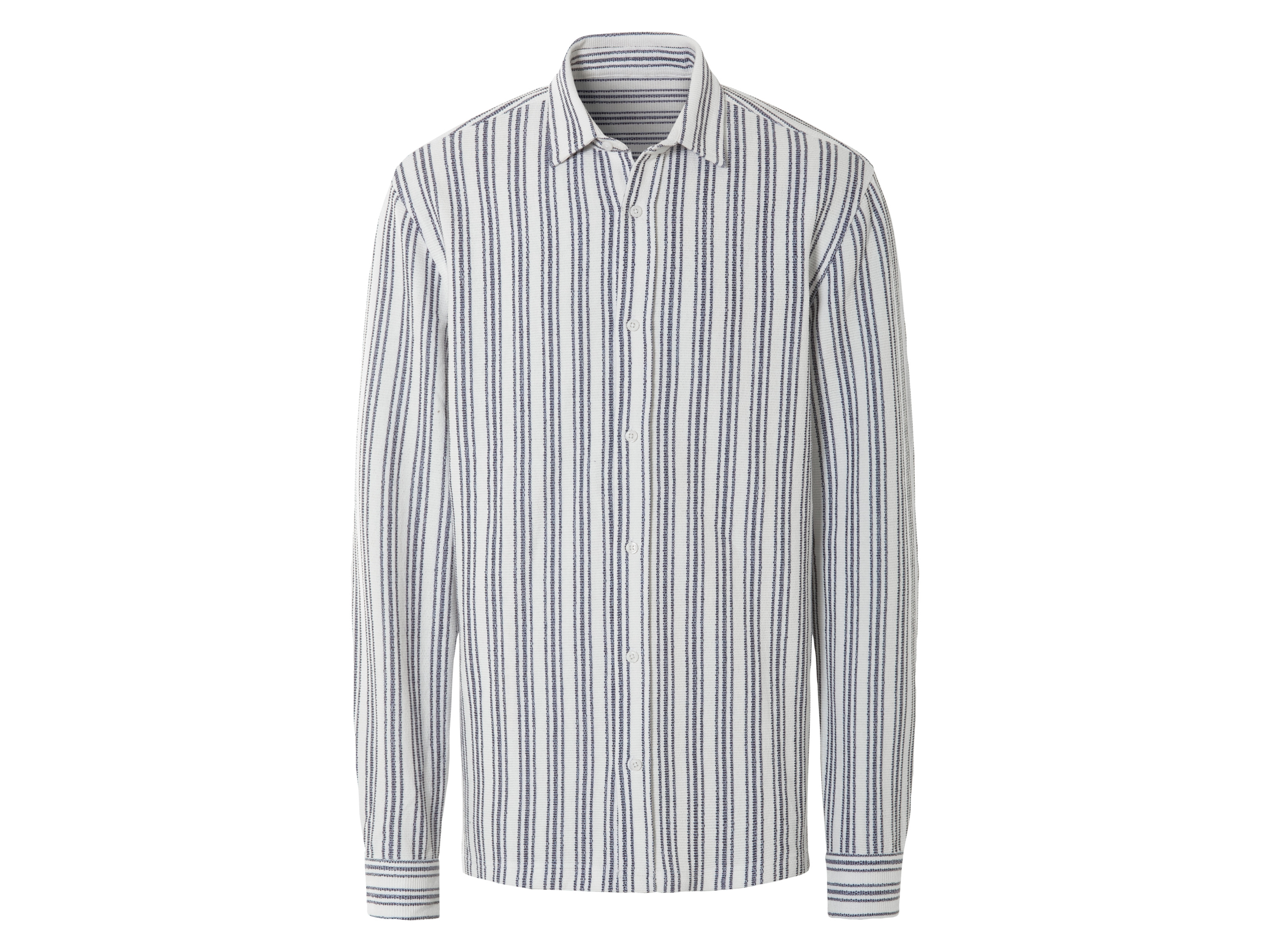 LIVERGY® Koszula casualowa męska (Biały, S (37/38))