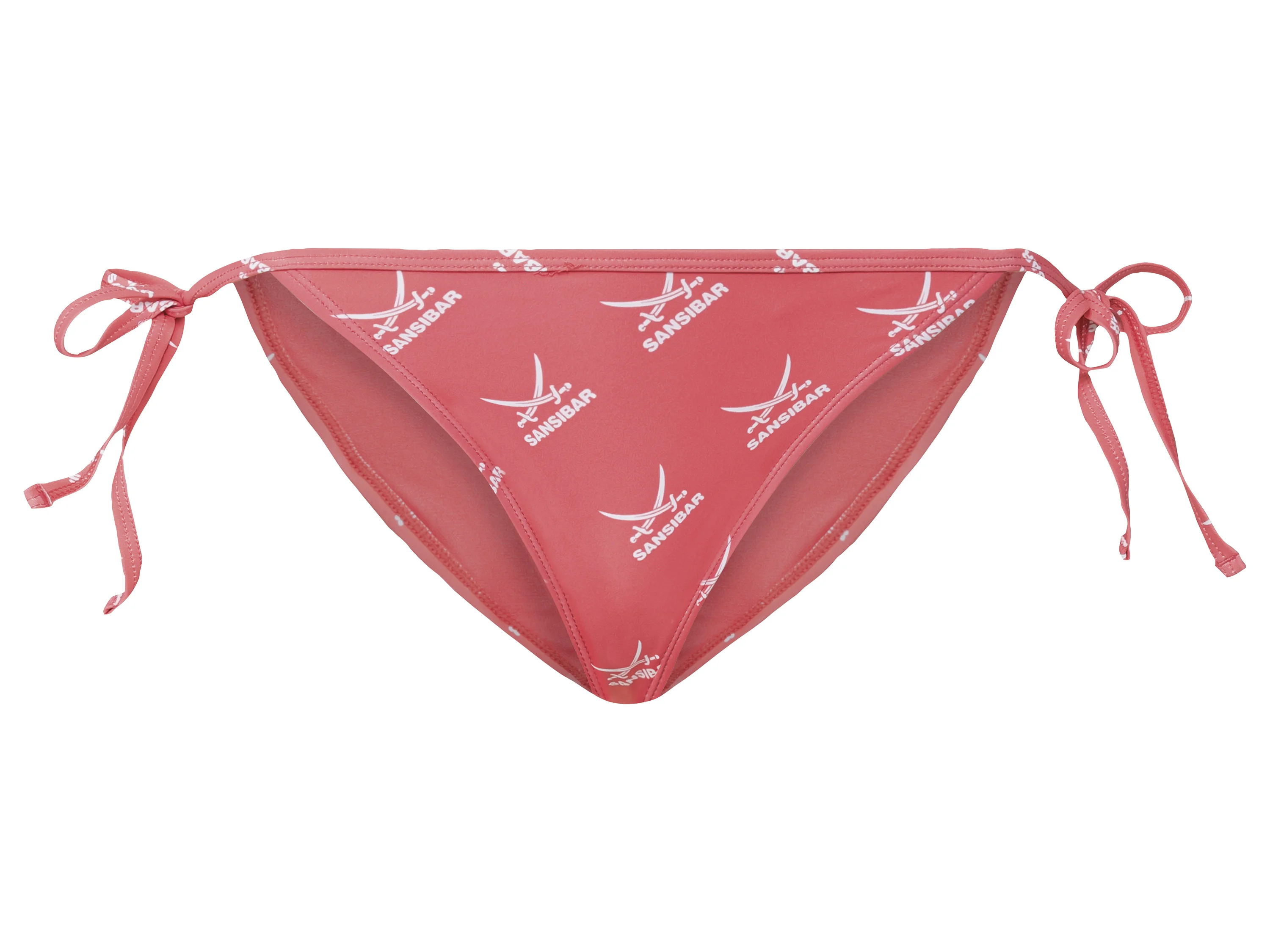 SANSIBAR Damski dół od bikini, łatwy w pielęgnacji  (Koralowy, 36)