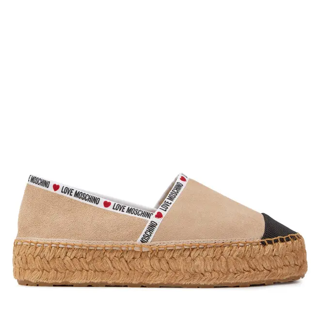 Espadryle LOVE MOSCHINO