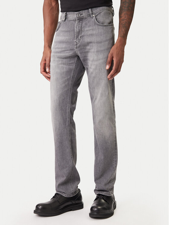 KARL LAGERFELD Jeansy 265501 500843 Szary Slim Fit