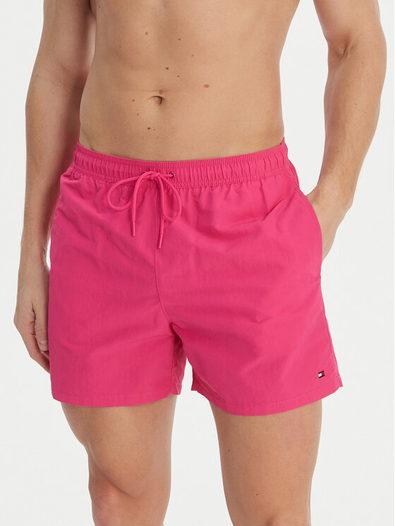 Tommy Hilfiger Szorty kąpielowe UM0UM03477 Różowy Regular Fit