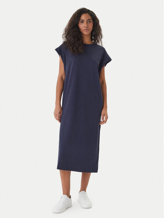BOSS Sukienka codzienna C_Edress_5 50540442 Granatowy Relaxed Fit