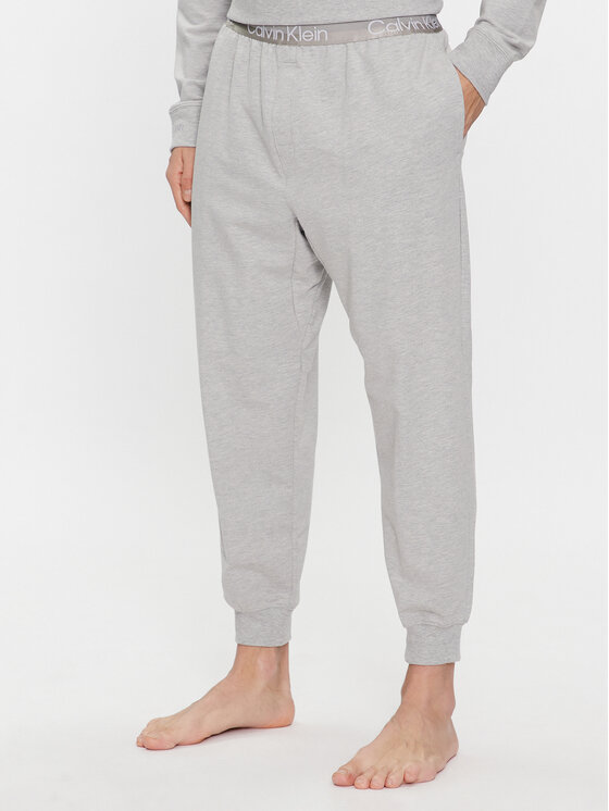 Calvin Klein Underwear Spodnie piżamowe 000NM2175E Szary Relaxed Fit
