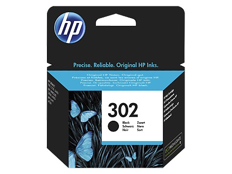 Wkład HP 302 F6U66AE Czarny