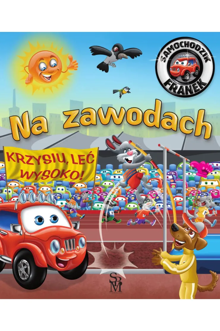 Na zawodach. Samochodzik Franek
