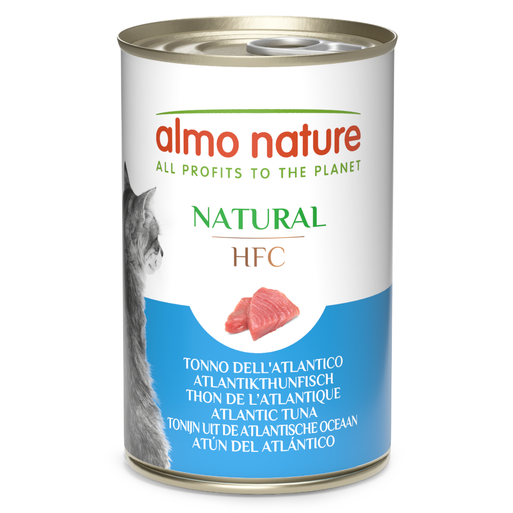 Korzystny pakiet Almo Nature HFC, 12 x 140 g - Tuńczyk atlantycki
