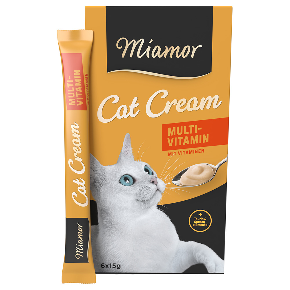 Miamor Cat Snack Multiwitaminowy krem - 6 x 15 g miniaturka