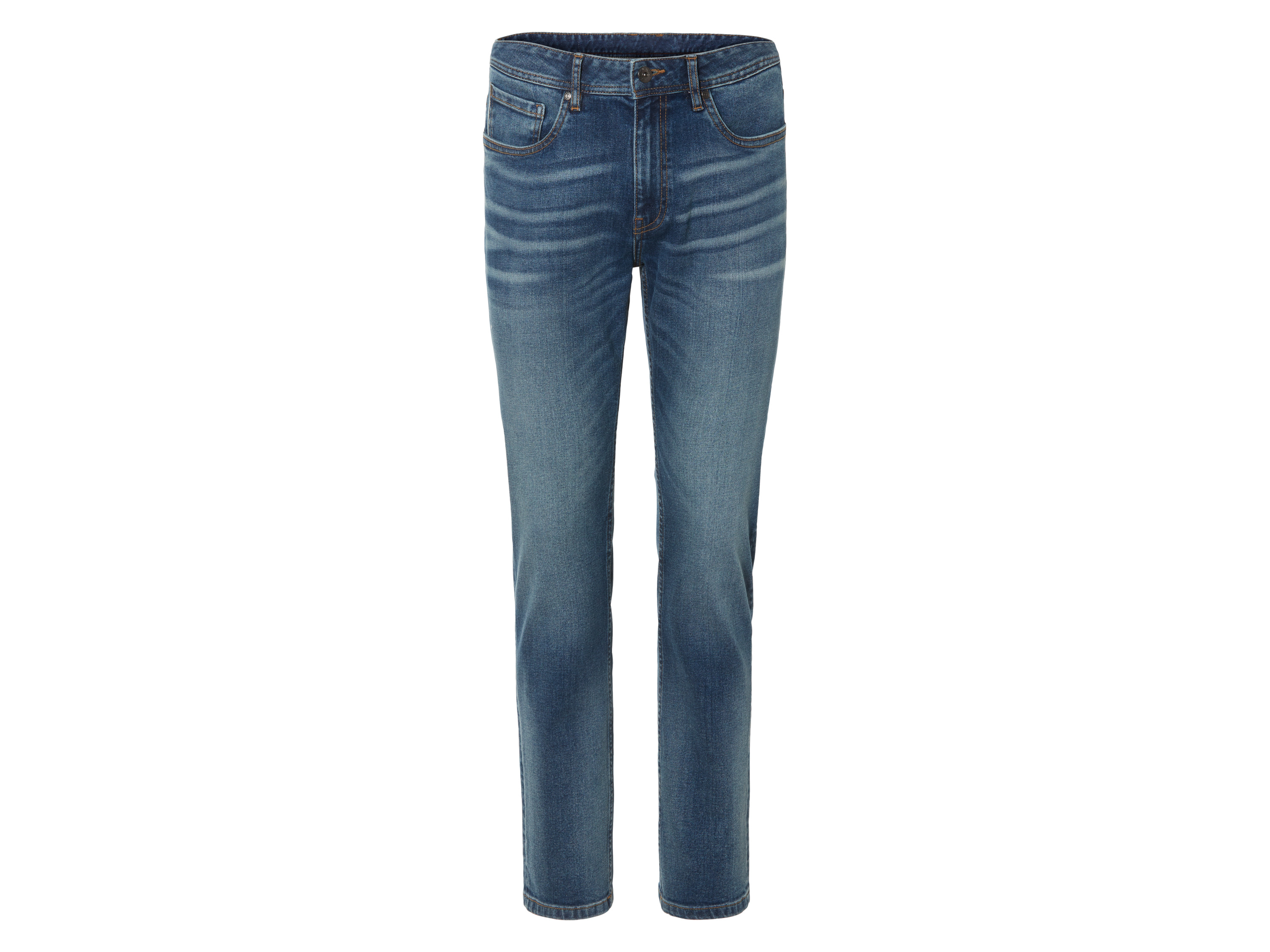 LIVERGY® Jeansy męskie z bawełną, slim fit (Niebieski, 54 (38/32))