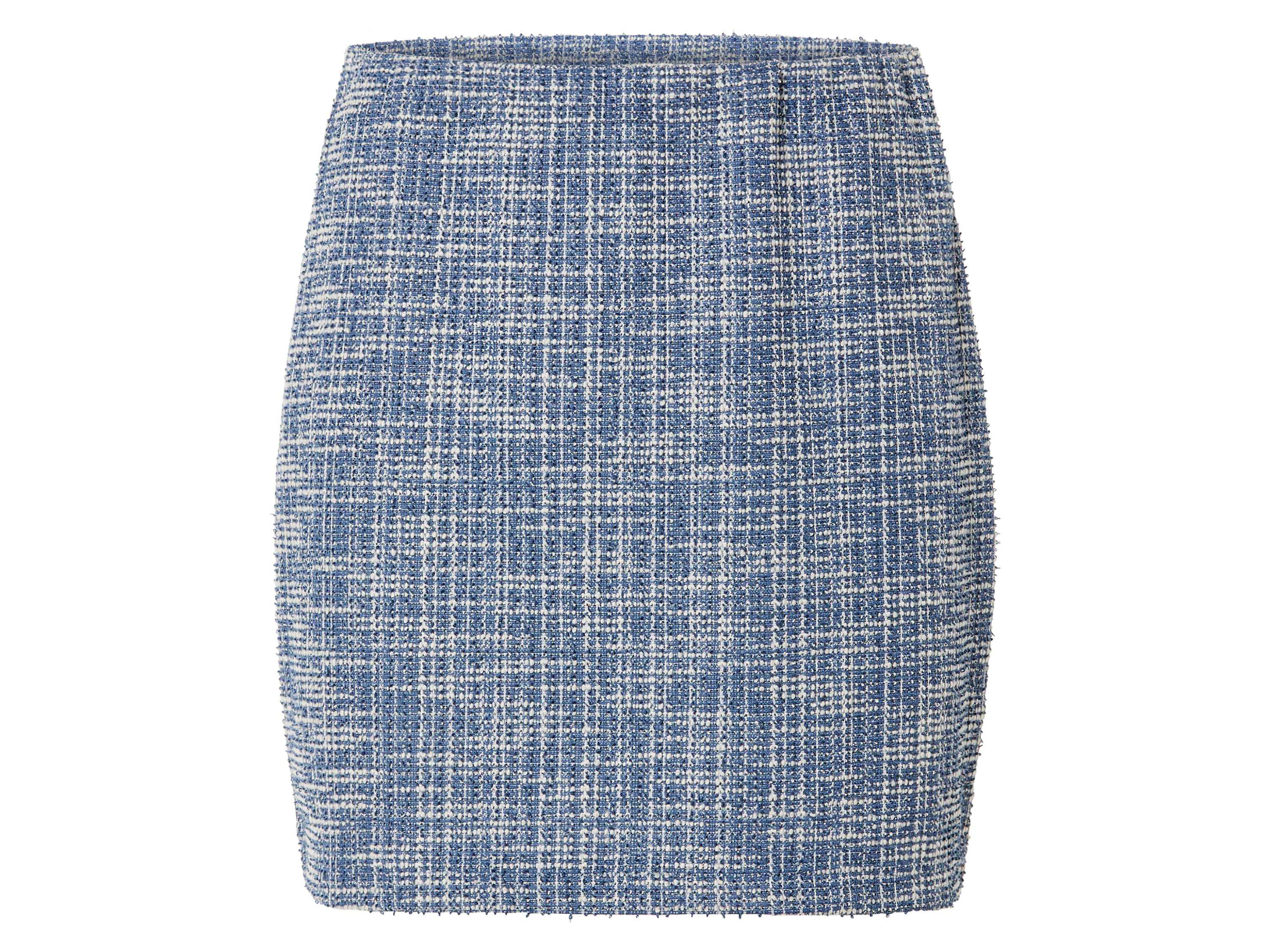 esmara® Tweedowa spódnica damska mini (XS (32/34), Niebieski)