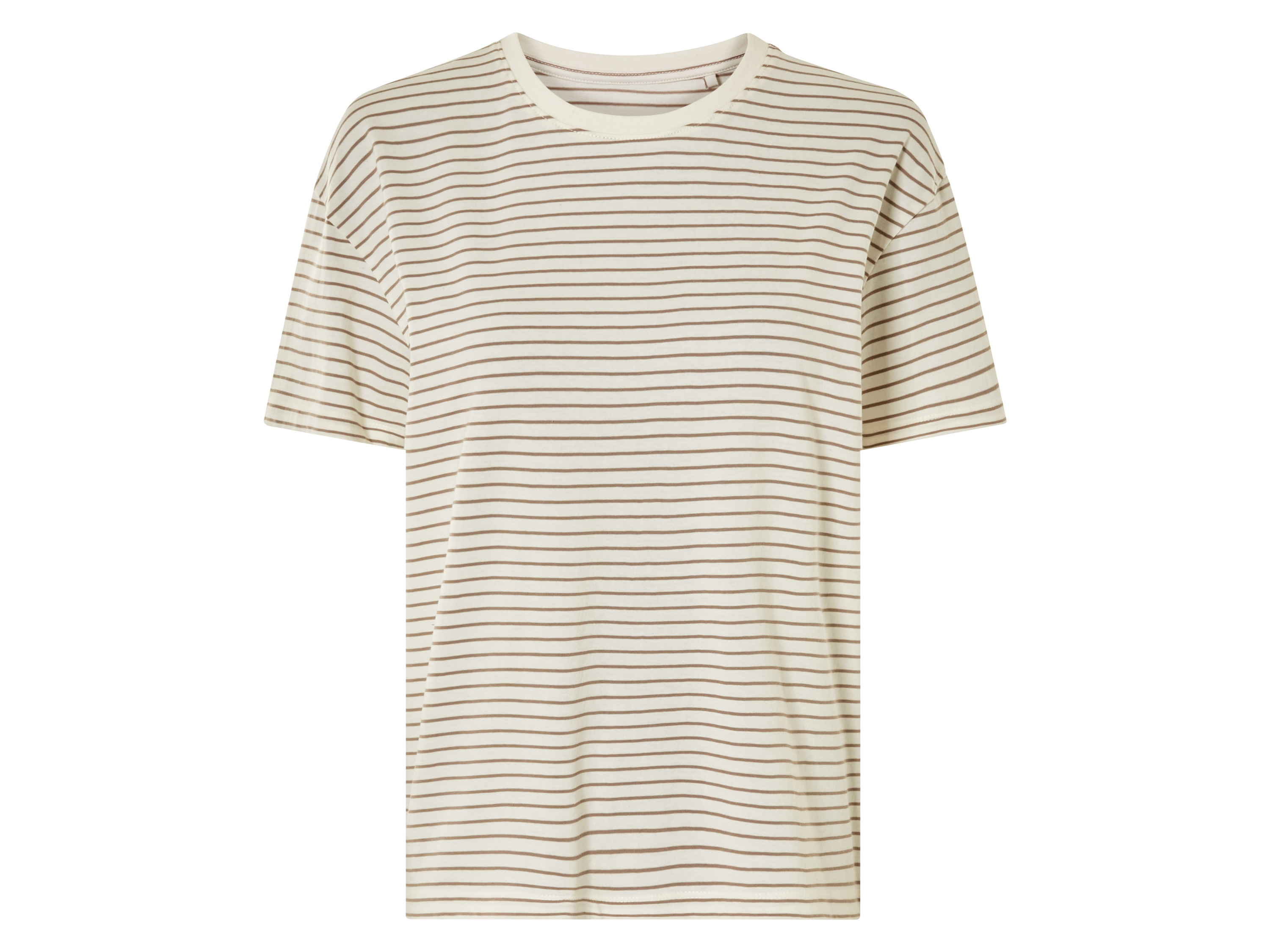 esmara® T-shirt damski z bawełny organicznej (XS (32-34), Biały)
