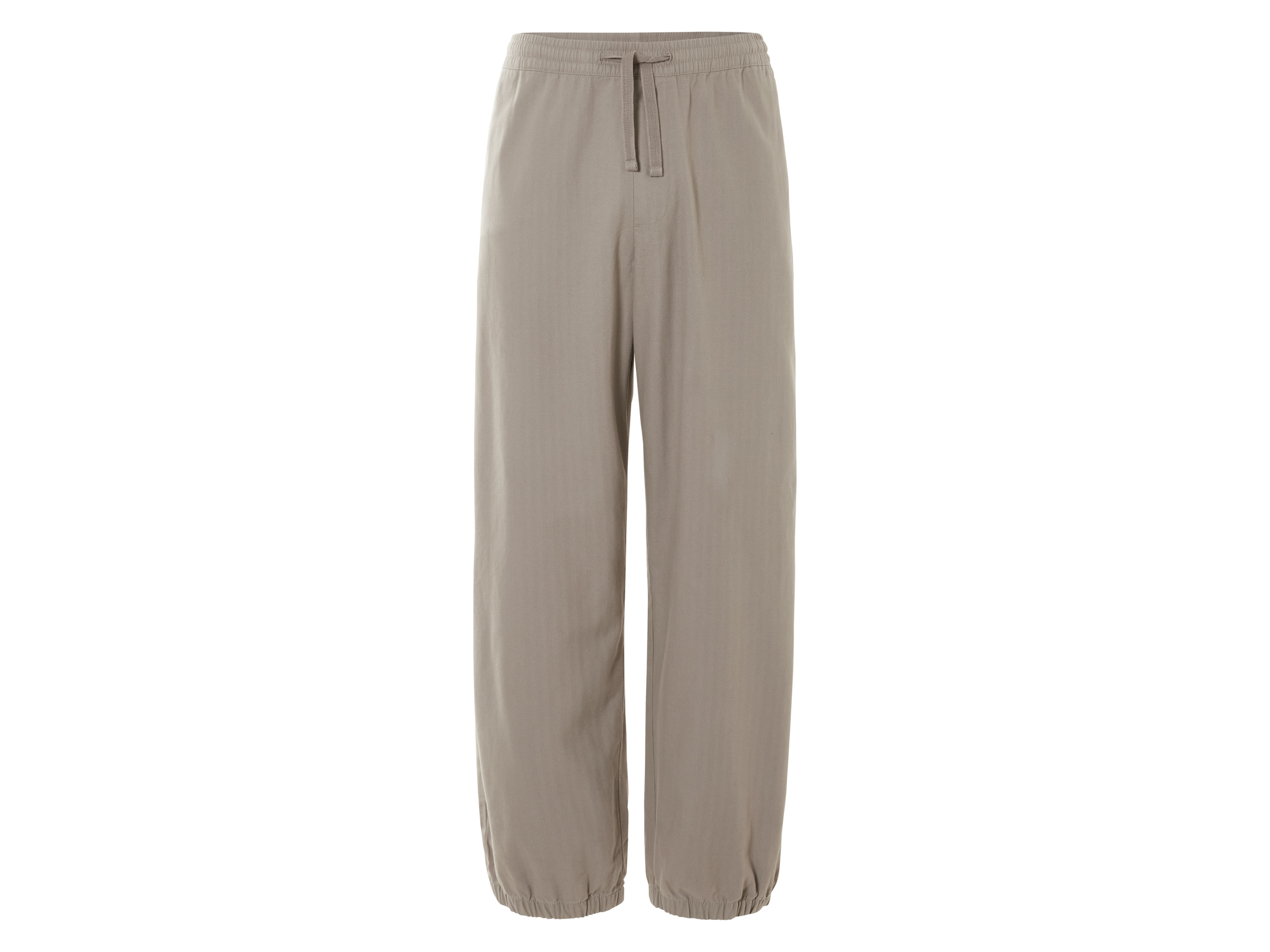 LIVERGY® Spodnie spadochronowe męskie z bawełny (Khaki, M (48/50))