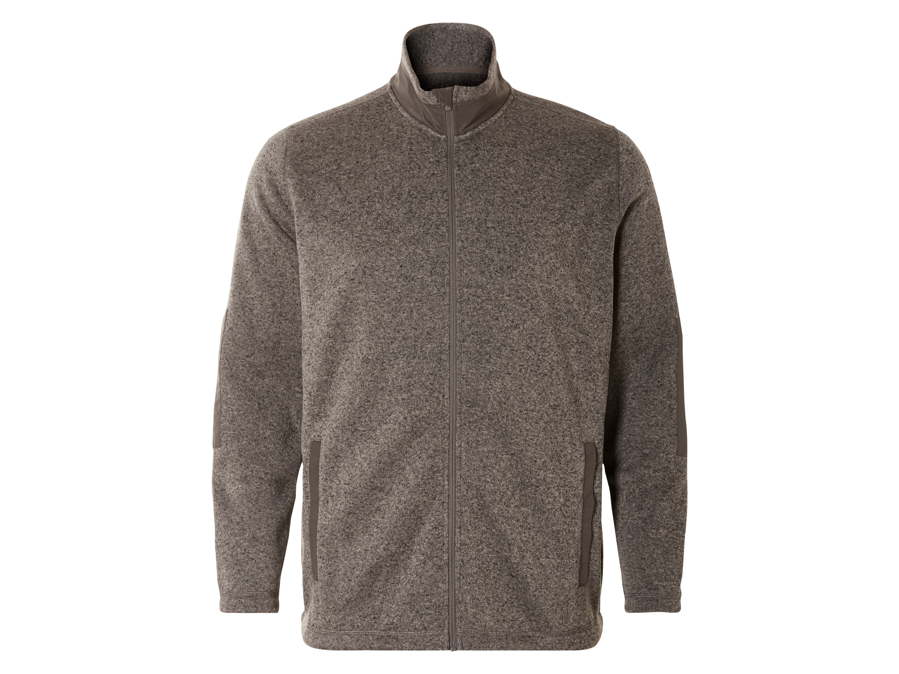 LIVERGY® Bluza męska dzianinowa z polaru (Brązowy, XXL (60/62))