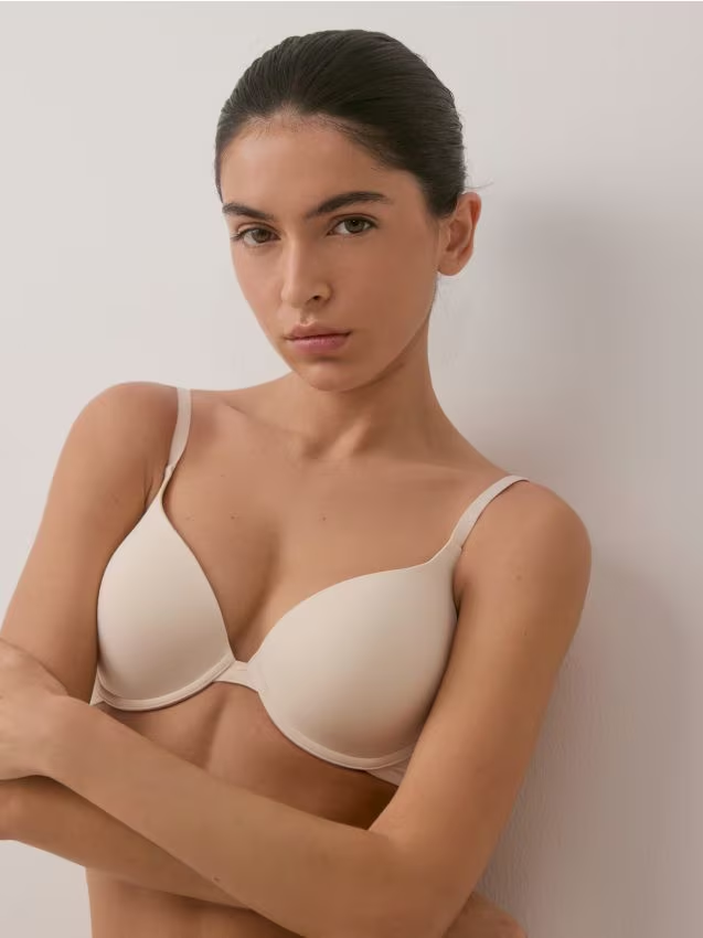 Reserved - Biustonosz push up 2 pack - złamana biel