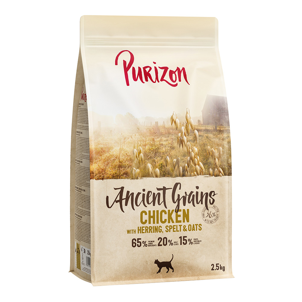 Purizon Adult, kurczak z rybą - prazboża - 2,5 kg