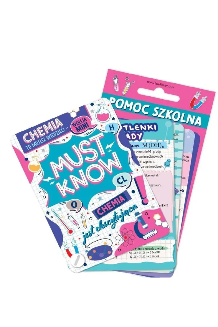 Kieszonka Must Know Chemia