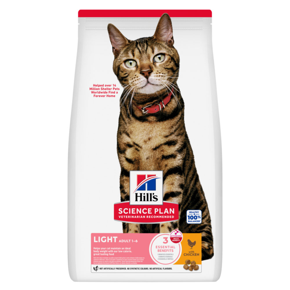 Hill's Science Plan Adult Light, kurczak - 7 kg