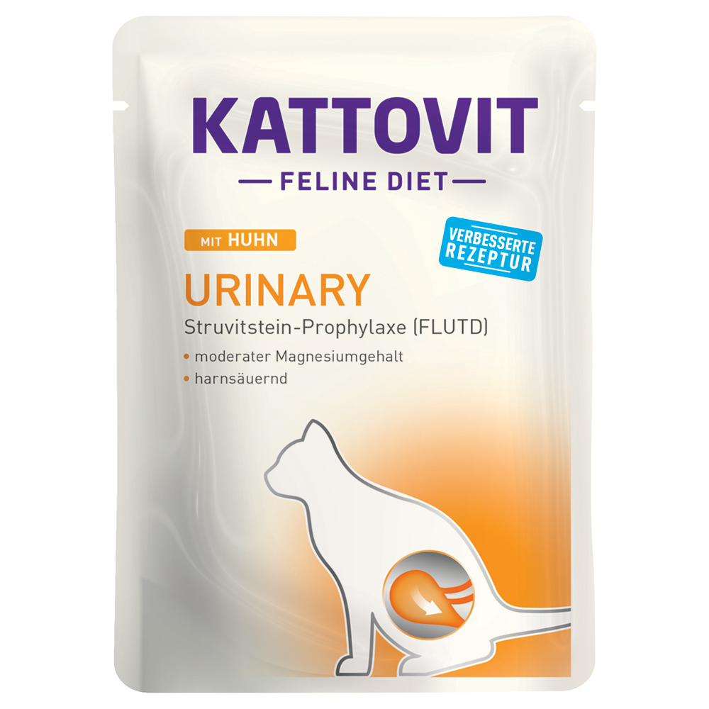 Kattovit Urinary w saszetkach - Kurczak, 6 x 85 g