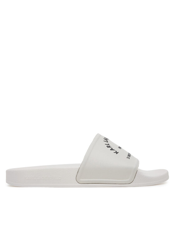 KARL LAGERFELD Klapki Kondo 2.0 KL80908A Biały