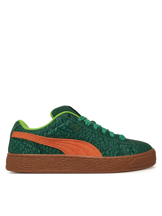 Puma Sneakersy Suede XL TMNT Jr 401427 01 Zielony