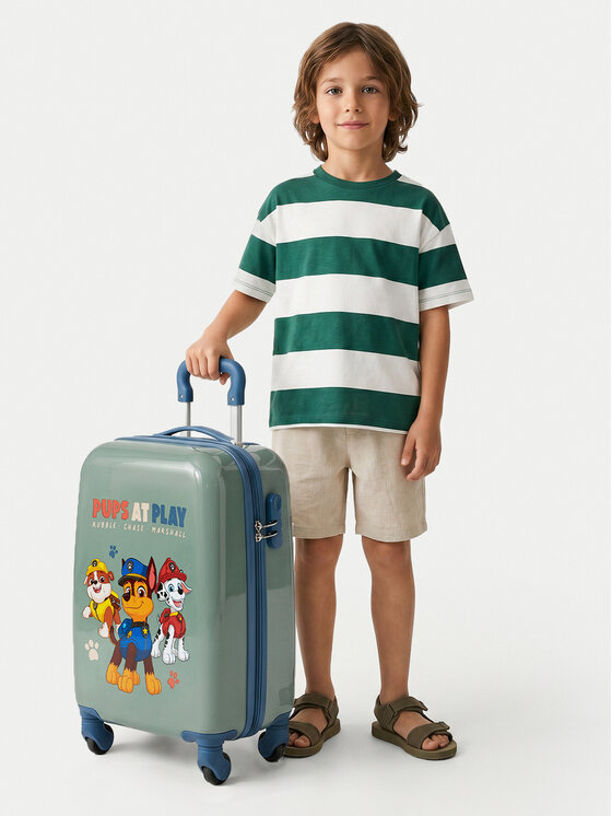 Paw Patrol Walizka dziecięca CEO-ACCCS-SS26-104PAW-S Szary ciemny