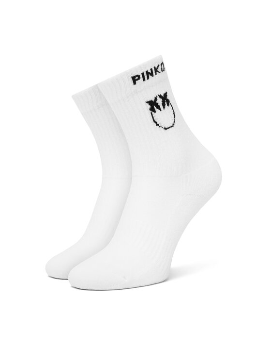 PINKO Skarpety długie Noirvegia 106071 A302 Biały