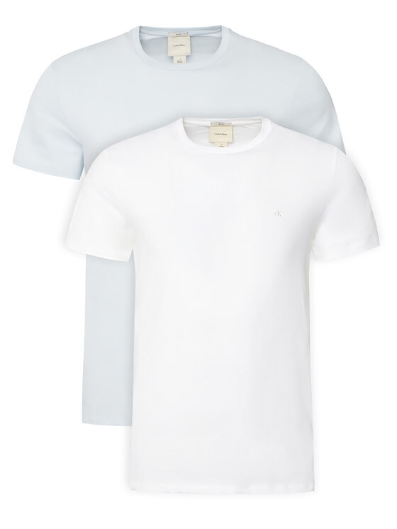 Calvin Klein Komplet t-shirtów LV04LD245G Kolorowy Slim Fit