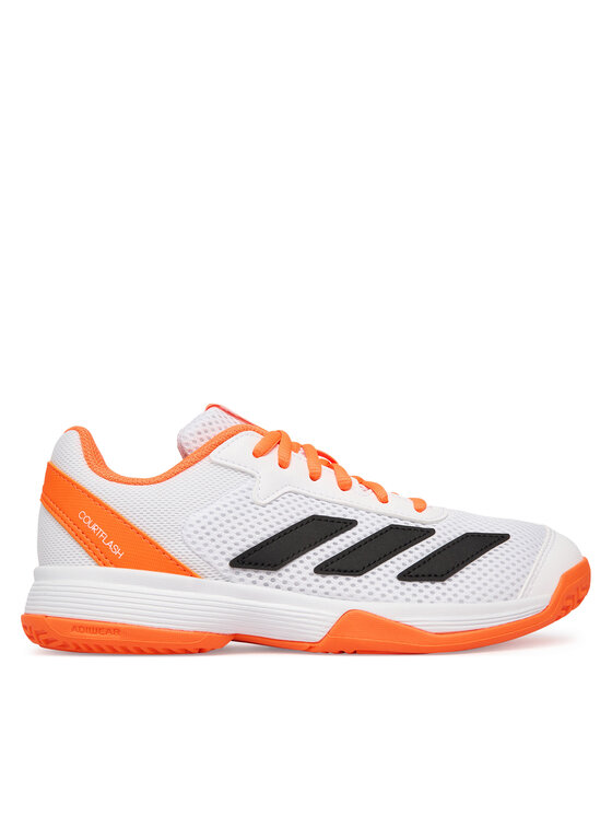 adidas Buty do tenisa Courtflash JR4450 Biały