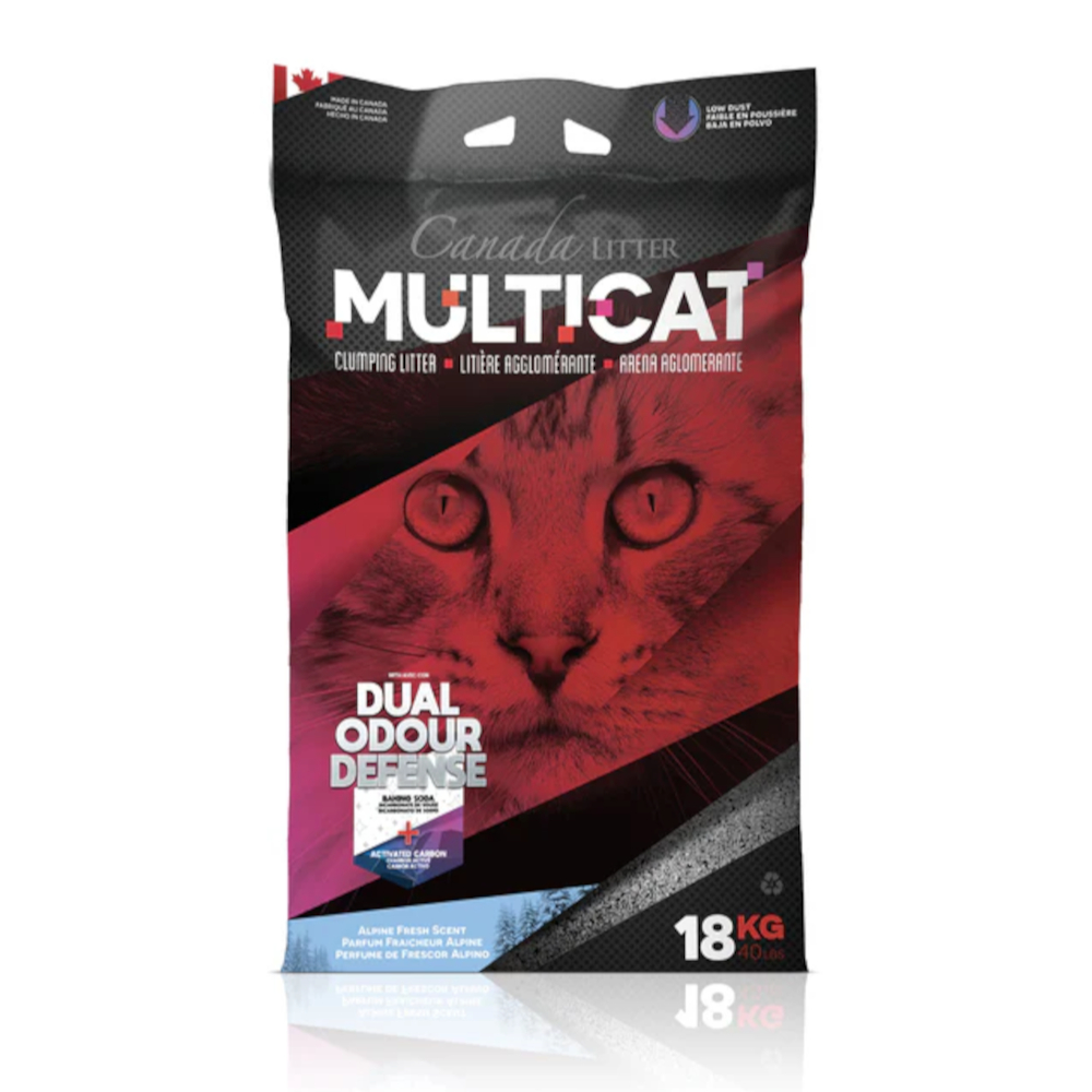 Canada Litter Multicat, świeży zapach alpejski - 18 kg