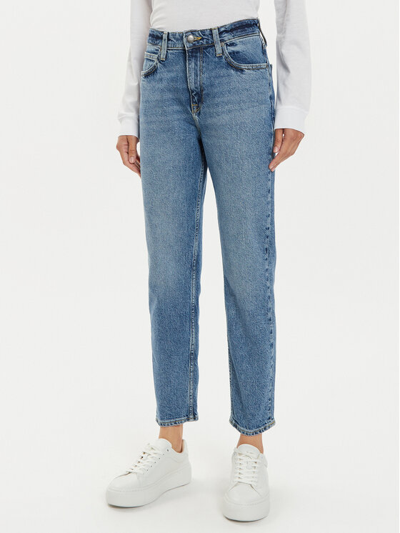 Lee Jeansy Carol 112354457 Niebieski Straight Fit