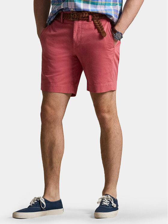 Polo Ralph Lauren Szorty jeansowe 710799213028 Czerwony Regular Fit