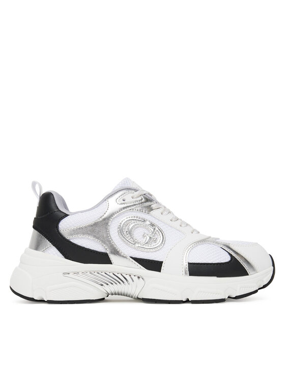 Guess Sneakersy FLTIBI ELE12 Biały