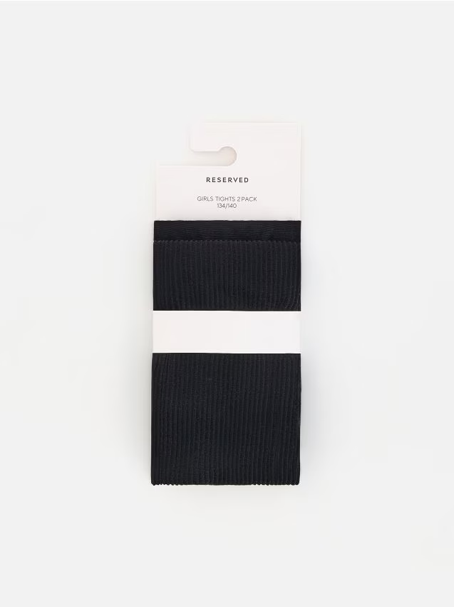 Reserved - Rajstopy 60 DEN 2 pack - czarny