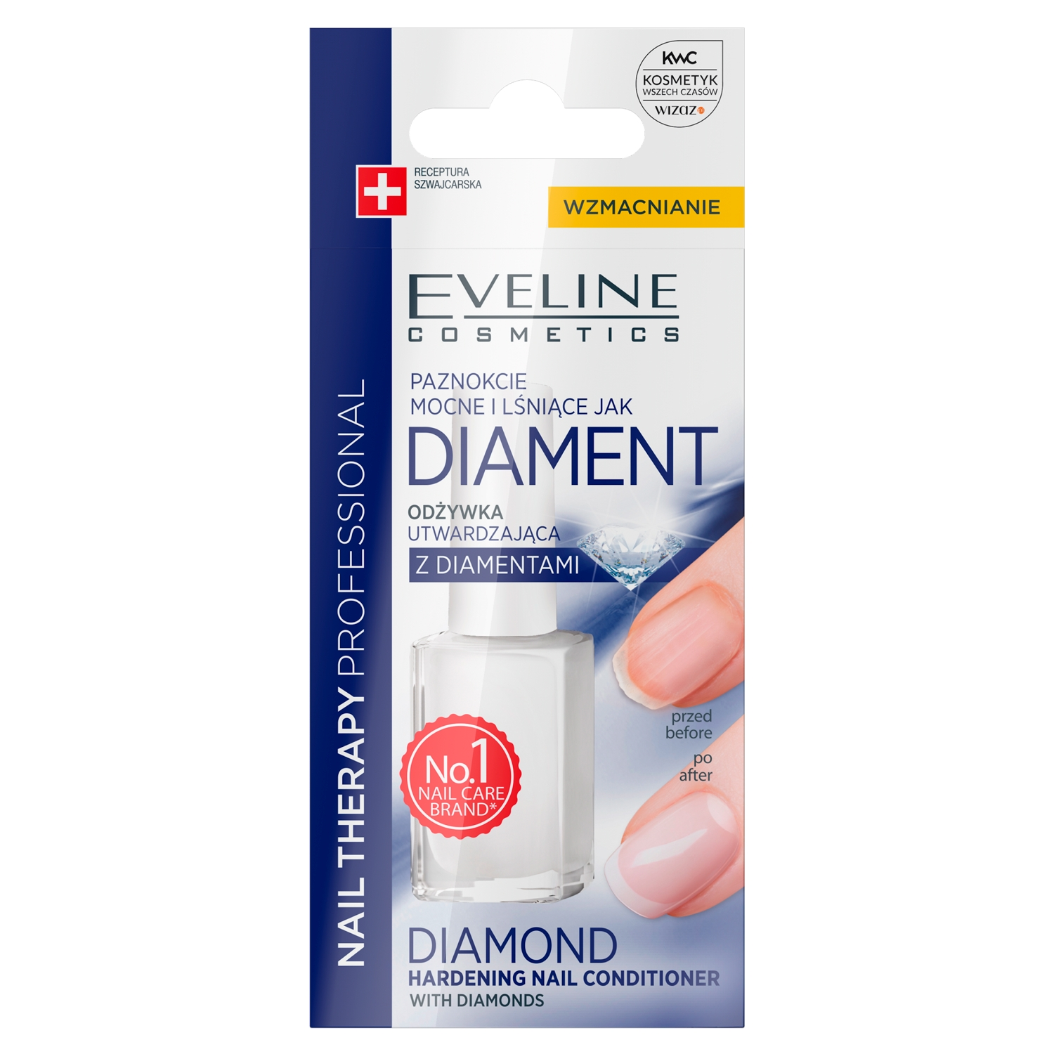 Nail Therapy Professional odżywka do paznokci utwardzająca z diamentami
