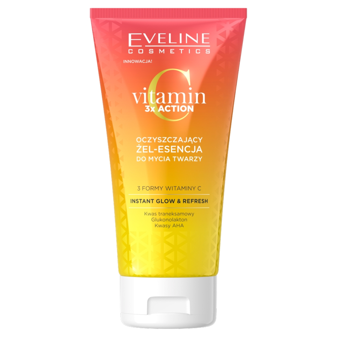Eveline żel do twarzy, oczyszczający VIT.C 3xACTION 150ml