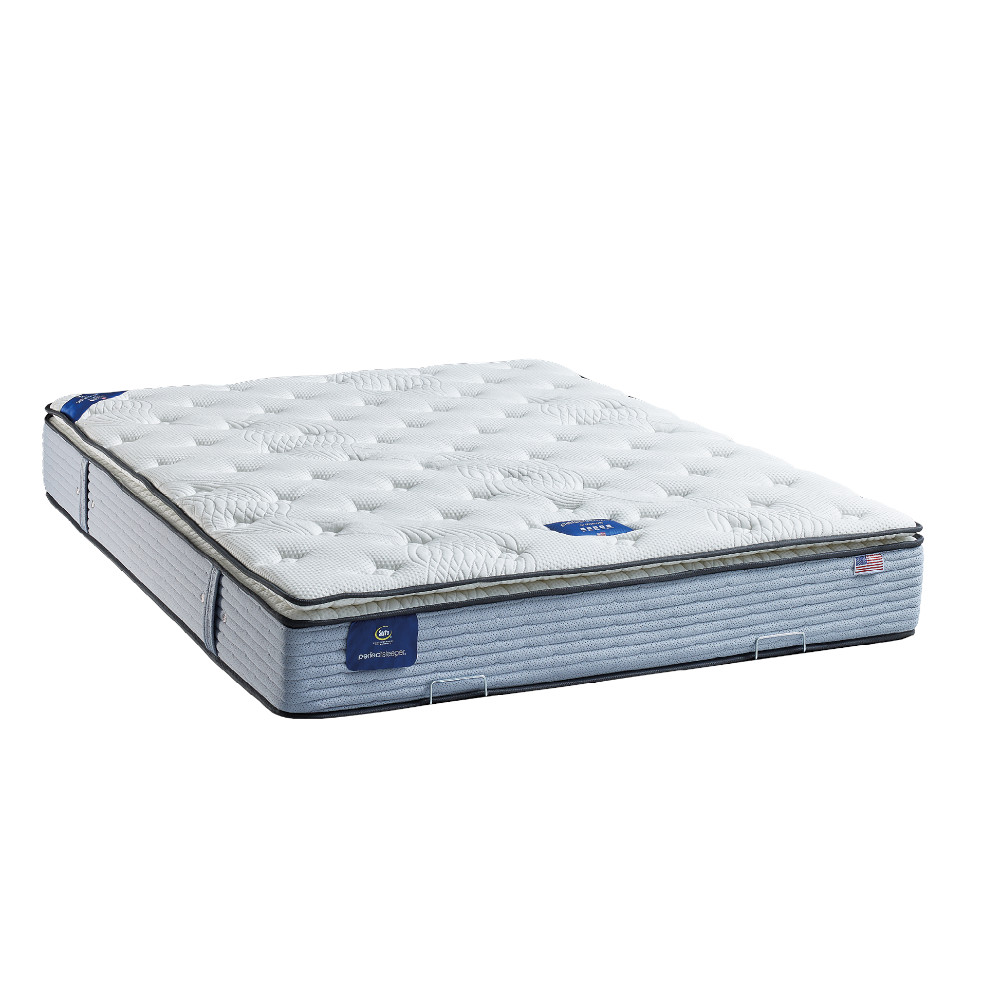 Materac V- Comfort Serta 120x200 cm sprężyny kieszeniowe, H3 średnio twardy