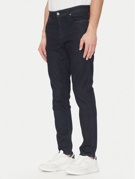 Karl Lagerfeld Jeans Jeansy A2M10123 Granatowy Slim Fit