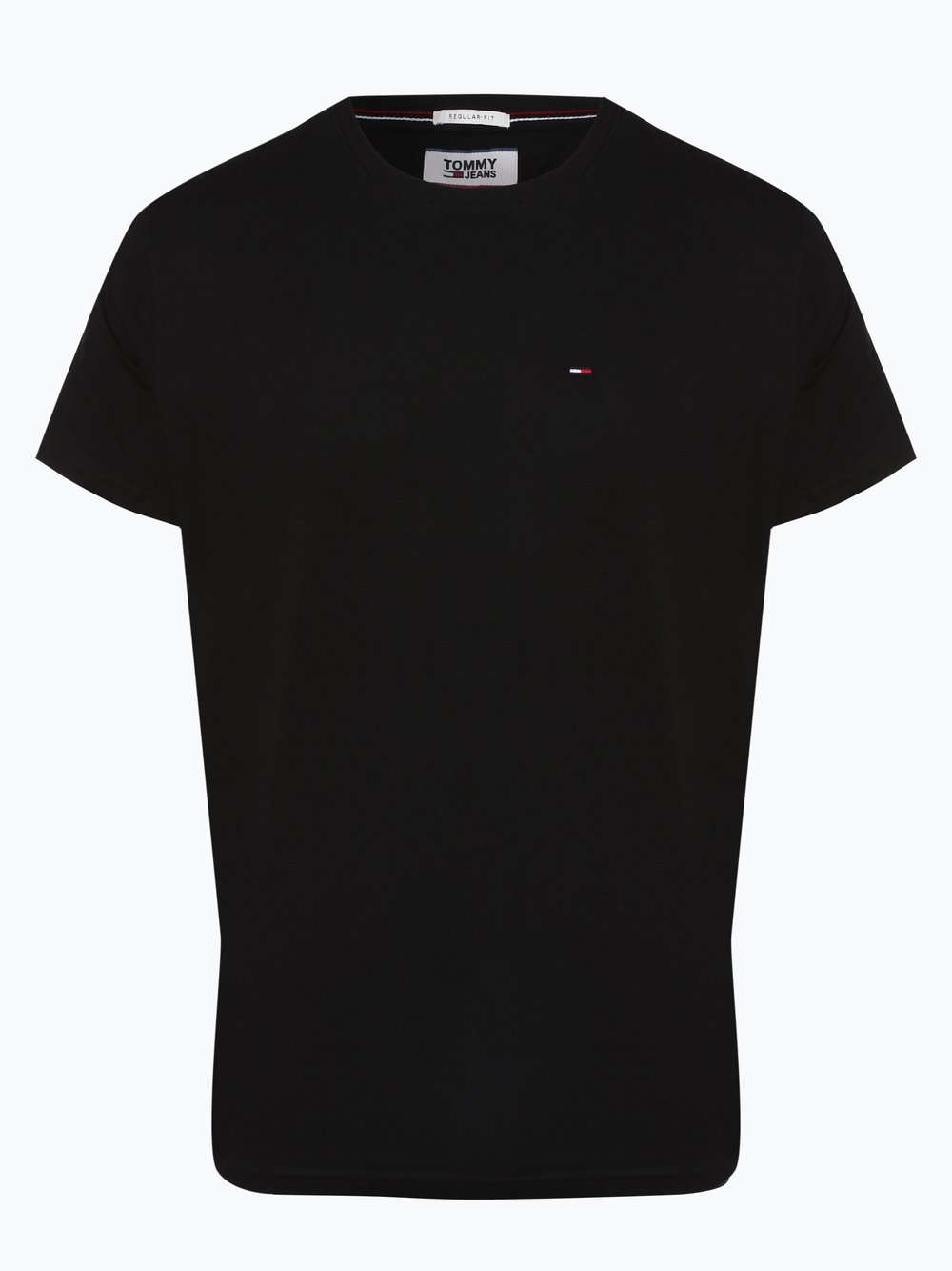 Tommy Jeans T-shirt męski Mężczyźni Bawełna czarny, M